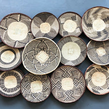 Load image into Gallery viewer, AMSHA Binga Basket: BROWN & BEIGE LIGHT WITH DARK (ASSORTED SIZES AND PATTERNS)