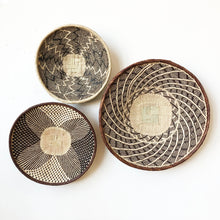 Load image into Gallery viewer, AMSHA Binga Basket: BROWN & BEIGE LIGHT WITH DARK (ASSORTED SIZES AND PATTERNS)