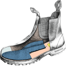 Load image into Gallery viewer, BLUNDSTONE #500 ORIGINAL CHELSEA BOOT IN STOUT BROWN