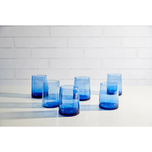 Load image into Gallery viewer, VERVE Moroccan Cone Glassware Small - Blue