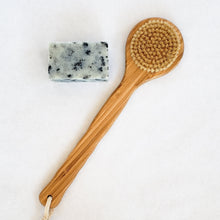 Load image into Gallery viewer, BROOKLYN MADE NATURAL Bath Brush, Body Brush, Zero Waste, Wood SCRUB BRUSH