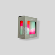 Load image into Gallery viewer, PINK STORIES Dip Dye Neon * PEPPERMINT CHERRIES CANDLES