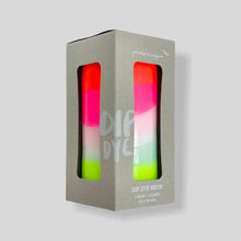 Load image into Gallery viewer, PINK STORIES Dip Dye Neon * LOLLIPOP LIGHTHOUSE CANDLE
