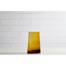 Load image into Gallery viewer, VERVE Moroccan Cone Glassware Large - Amber
