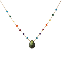 Load image into Gallery viewer, RAINBOW DROP VARIED STONES