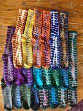 Load image into Gallery viewer, KATHRYN HERRMAN BATIKS TIE DYE HAND DYED SOCKS