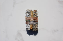 Load image into Gallery viewer, BLACK + JANE Good Vibes Gemstone Bracelet Bundle WITH SAGE SMUDGE