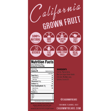Load image into Gallery viewer, CALIFORNIA GUMMY BEARS CHERRY GUMMY BEARS
