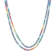 Load image into Gallery viewer, LONG RAINBOW LEI 42"-46"