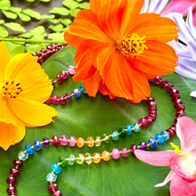 Load image into Gallery viewer, MID LENGTH RAINBOW LEI 25"-27”
