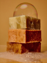 Load image into Gallery viewer, FLAMINGO ESTATE GARDEN ESSENTIALS ARTISANAL BAR SOAPS SET OF FOUR