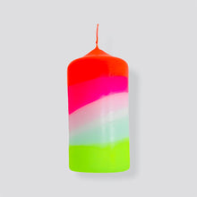 Load image into Gallery viewer, PINK STORIES Dip Dye Neon * LOLLIPOP LIGHTHOUSE CANDLE