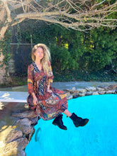 Load image into Gallery viewer, TYSA #2359 GETAWAY DRESS IN ADVENTURE AWAITS