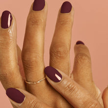 Load image into Gallery viewer, BKIND Nail Polish - T'as Ben Raisin DARK PURPLE