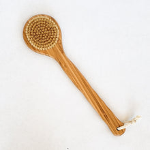Load image into Gallery viewer, BROOKLYN MADE NATURAL Bath Brush, Body Brush, Zero Waste, Wood SCRUB BRUSH