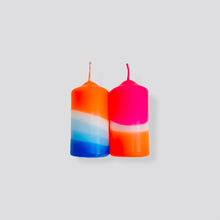 Load image into Gallery viewer, PINK STORIES Dip Dye Neon * COTTON CANDY CANDLES