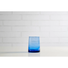 Load image into Gallery viewer, VERVE Moroccan Cone Glassware Small - Blue