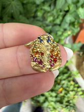 Load image into Gallery viewer, Polly Wales Medium Rainbow Toad Charm
