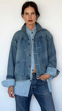 Load image into Gallery viewer, CHIMALA LIGHT VINTAGE DENIM JACKET
