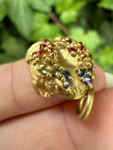 Load image into Gallery viewer, Polly Wales Medium Rainbow Toad Charm
