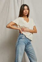 Load image into Gallery viewer, PERFECT WHITE TEE HENDRIX COTTON V-NECK
