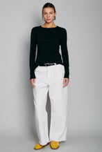 Load image into Gallery viewer, Organic John Patrick Long Sleeve Shirttail Tee
