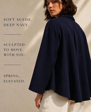 Load image into Gallery viewer, GRENN PILOT VEDA SUEDE SWING SHIRT
