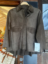 Load image into Gallery viewer, GRENN PILOT VEDA SUEDE SWING SHIRT
