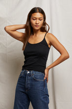 Load image into Gallery viewer, TIFF TANK TOP 
ribbed skinny binded tank top
