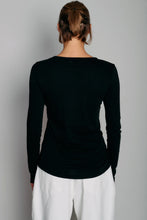 Load image into Gallery viewer, Organic John Patrick Long Sleeve Shirttail Tee
