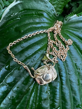 Load image into Gallery viewer, BESPOKE INTO THE WILD PENDANT EXTRA WITH WILD STRAWBERRIES ENGRAVED ON UNDERSIDE HARGREAVES (pendant only)
