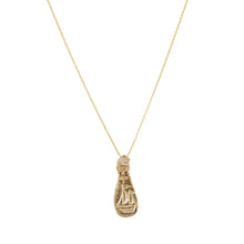 Load image into Gallery viewer, Message in a bottle (BOAT) diamond charm
