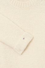 Load image into Gallery viewer, GODS TRUE CASHMERE PEARL CLOUD CASHMERE SWEATER WITH AMETHYST
