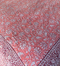 Load image into Gallery viewer, COCONUT NEW KANTHA INDIGO / WHITE  AND WHITE / INDIGO  PINK
