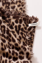 Load image into Gallery viewer, Cashmere Felted Stole in Leopard
