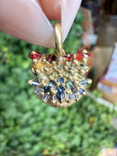 Load image into Gallery viewer, Polly Wales Rainbow Owl Bell Charm
