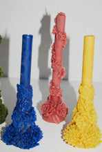Load image into Gallery viewer, VELA CHRYSANTHEMUM BEESWAX CANDLE SPAIN
