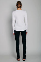 Load image into Gallery viewer, Organic John Patrick Long Sleeve Shirttail Tee
