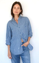Load image into Gallery viewer, VINTAGE CHAMBRAY WORK SHIRT UNISEX
