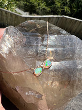 Load image into Gallery viewer, INFINITE POSSIBILITIES NECKLACE INFINITY  ♾️ OPAL AND 14K ROSE GOLD COMMUNION BY JOY
