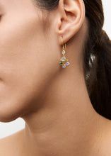 Load image into Gallery viewer, #PS5 18KT INDIGO TINY JELLYFISH EARRINGS
