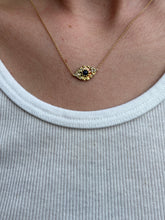Load image into Gallery viewer, POLLY WALES + TYSA EXCLUSIVE EYE 18K SAPPHIRE AND DIAMONDS
