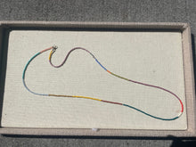 Load image into Gallery viewer, RANGI NECKLACE THIN SINGLE BEAD STRAND LONG AND CHOKER
