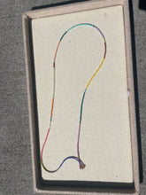 Load image into Gallery viewer, RANGI NECKLACE THIN SINGLE BEAD STRAND LONG AND CHOKER
