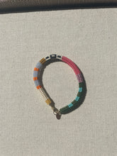 Load image into Gallery viewer, CUERDA BRACELET ONE OF A KIND JAPANESE GLASS BEAD BRACELET
