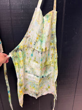 Load image into Gallery viewer, HAND DYED TIE-DYE LINEN APRON
