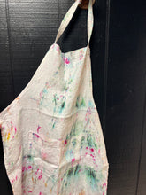 Load image into Gallery viewer, HAND DYED TIE-DYE LINEN APRON
