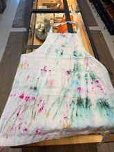 Load image into Gallery viewer, HAND DYED TIE-DYE LINEN APRON
