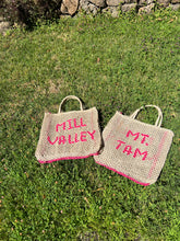 Load image into Gallery viewer, MILL VALLEY / MT. TAM BAG LARGE JUTE BAG TOTE TYSA EXCLUSIVE
