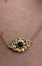 Load image into Gallery viewer, POLLY WALES + TYSA EXCLUSIVE EYE 18K SAPPHIRE AND DIAMONDS
